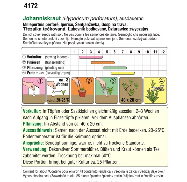 Hypericum perforatum Johanniskraut