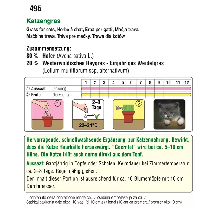 Katzengras Hafer&Raygras