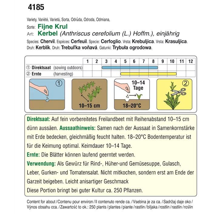 Kerbel Fijne Krul gekraust