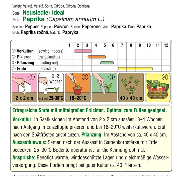 Paprika Neusiedler Ideal
