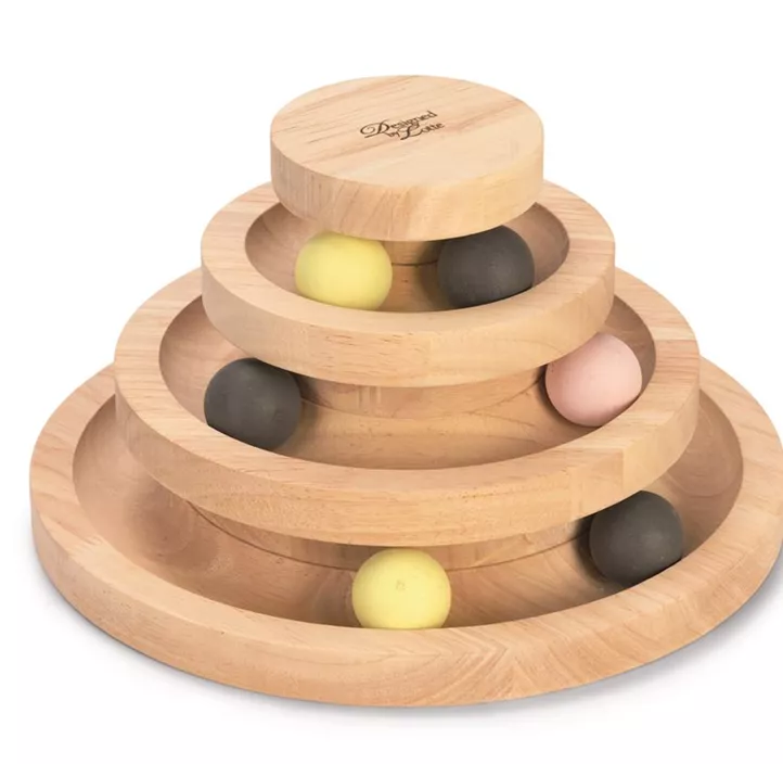 DBL Holz Spielturm Mia