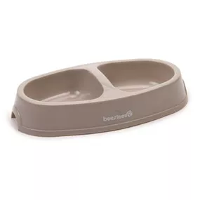 Katzen Plastikdoppelnapf