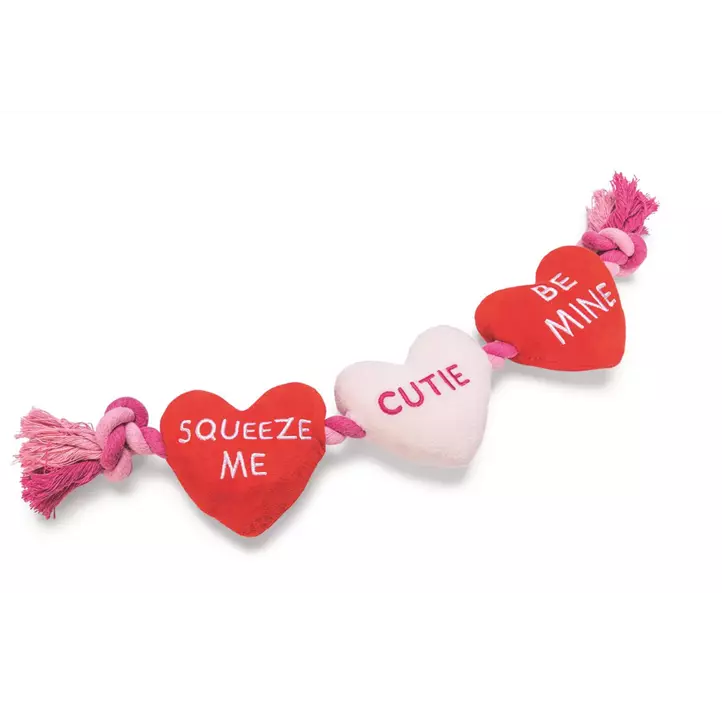 Hundespielzeug Seil Flossy Love