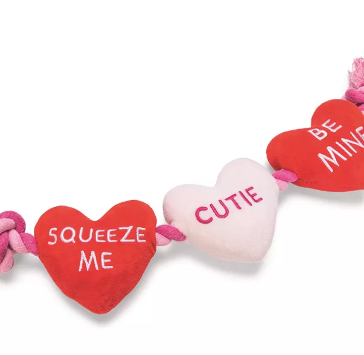 Hundespielzeug Seil Flossy Love