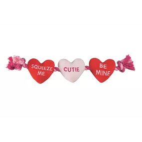 Hundespielzeug Seil Flossy Love