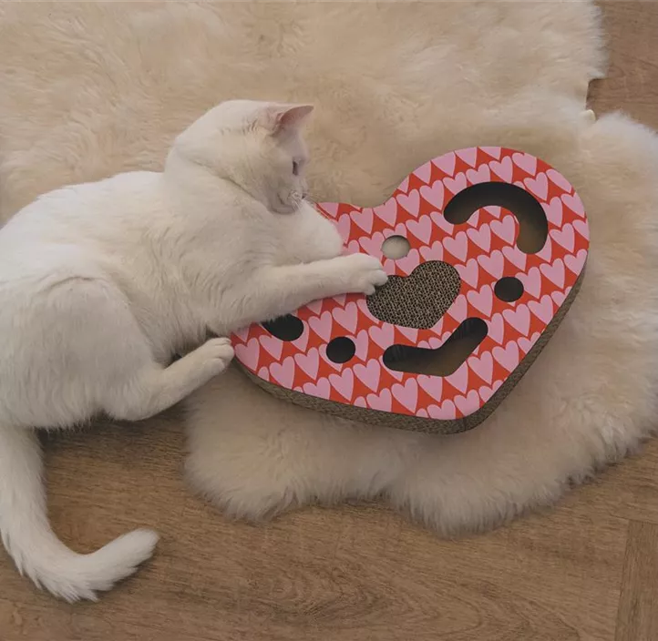 Katzenkratzbrett Love
