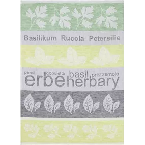 Geschirrtuch Herbary Halbleinen