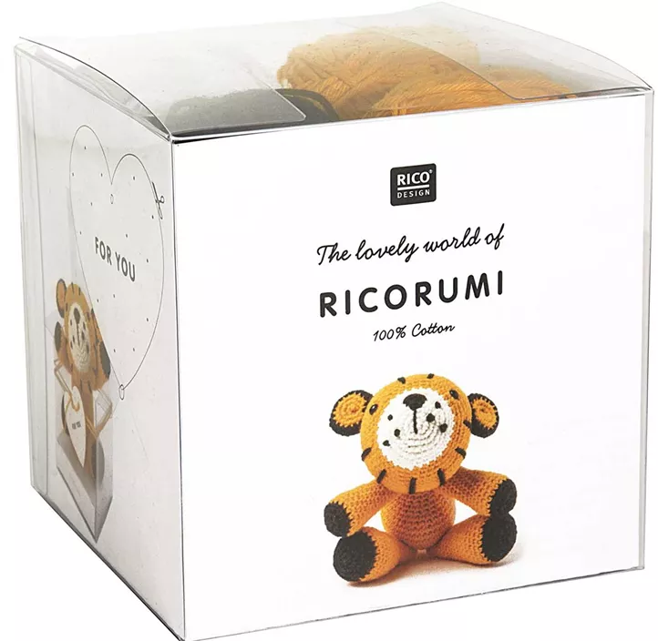 Häkel-Set Ricorumi Puppies Tiger