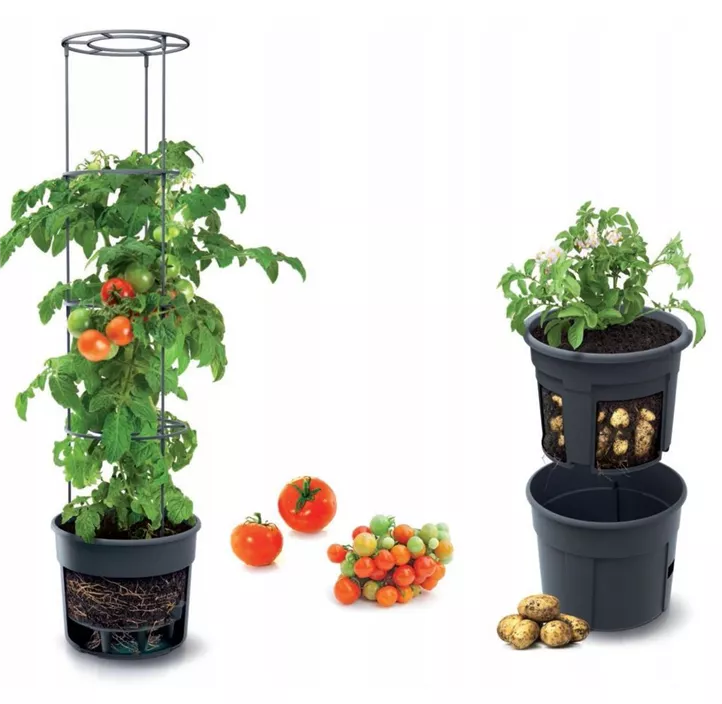 Tomatentopf HOME GROWER inkl. Rankhilfe