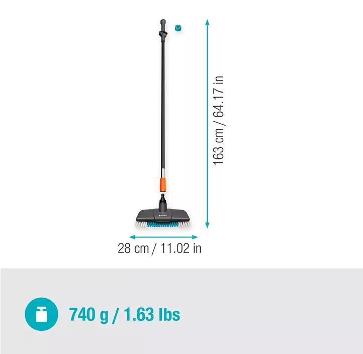 Cleansystem Wasch-Set mit Stiel hard