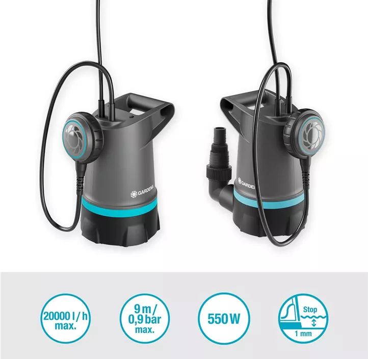 Klarwasser Tauchpumpe 20000 BASIC