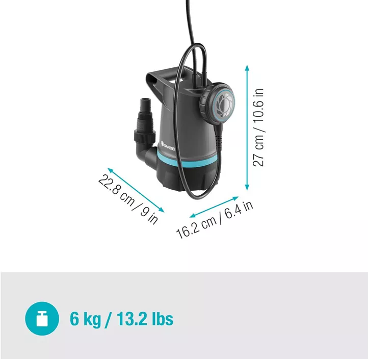 Klarwasser Tauchpumpe 20000 BASIC