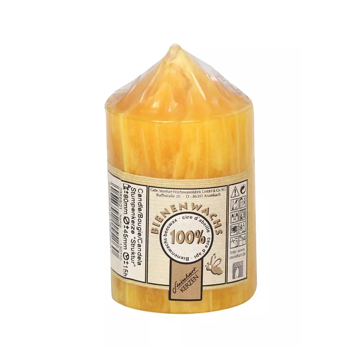 Stumpenkerze Struktur