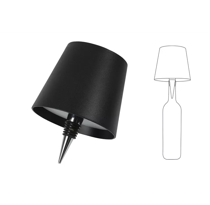 USB Lampe Flaschenkorken LED, touch, dimmbar