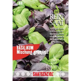 Basilikum Mischung grün/rot