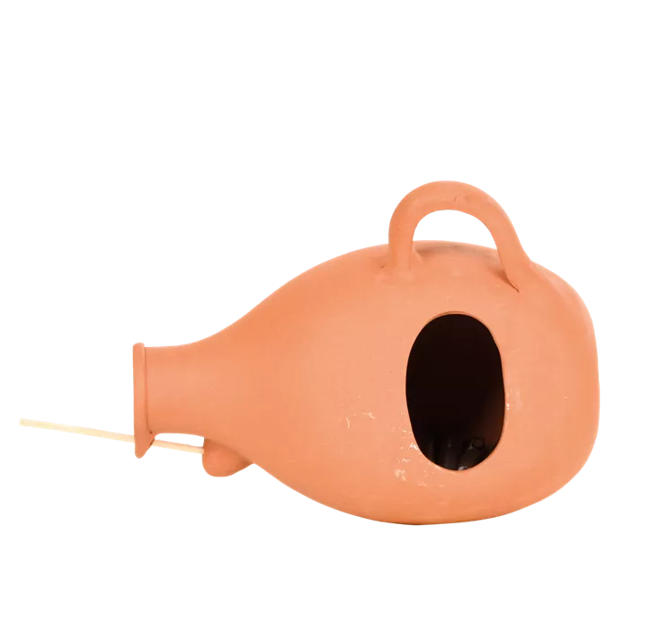 Vogeltopf Flasche - Nistkasten