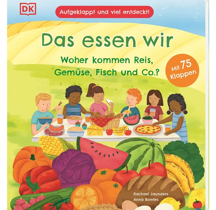 Aufgeklappt und viel entdeckt! Das essen wir