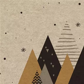 Serviette Graphic trees