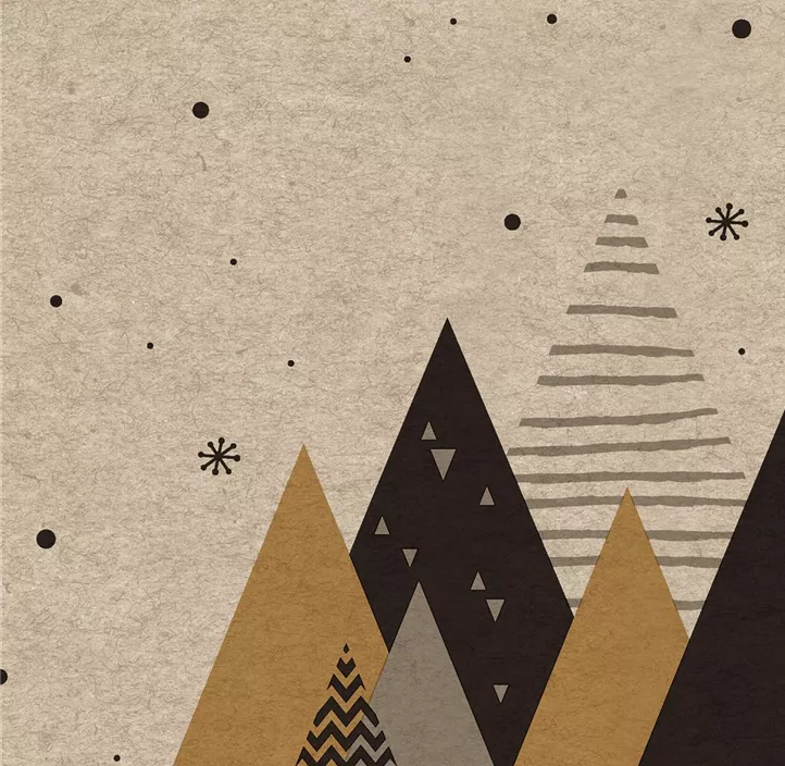 Serviette Graphic trees