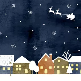 Serviette Magic Night