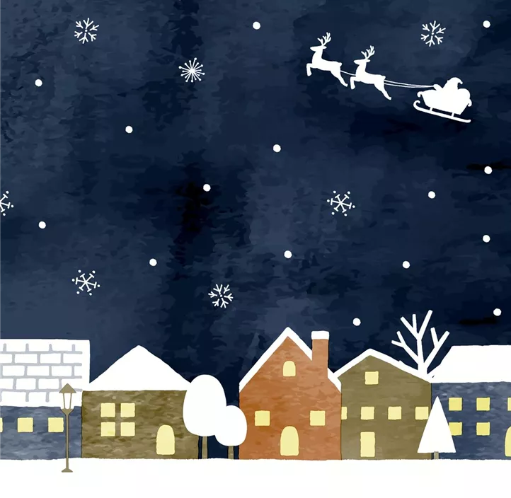 Serviette Magic Night