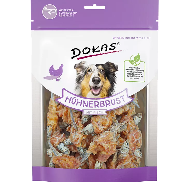 Dokas Hühnerbrust mit Fisch