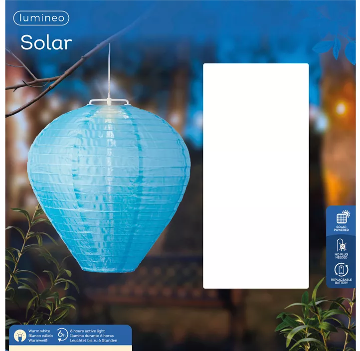 Solar Lampion, 6 Farben