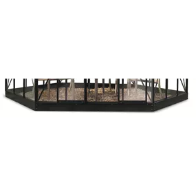 Fundament Atrium, schwarz