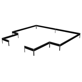 Fundament Garden Room, schwarz