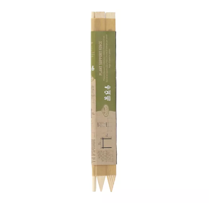 Holz-Pflanzenstützzaun S