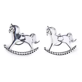 10 Schaukelpferde mit Öse