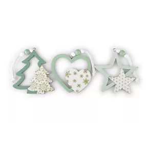 Baum/Herz/Stern am Hänger