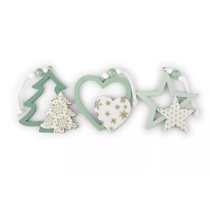 Baum/Herz/Stern am Hänger