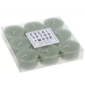 Duft Teelichter Colour, 9er-Pack