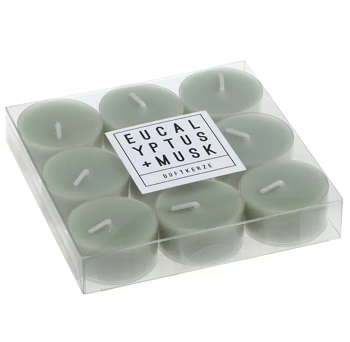 Duft Teelichter Colour, 9er-Pack