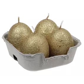 Eierkerze Nova, 4er Pack