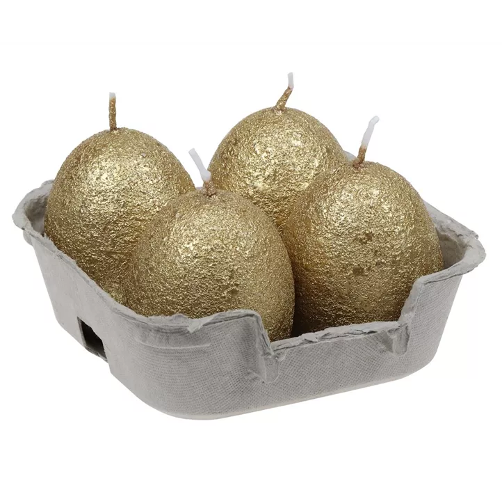 Eierkerze Nova, 4er Pack