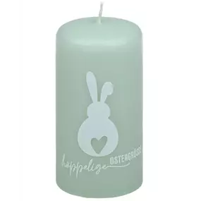 Stumpenkerze Hoppelige Ostern