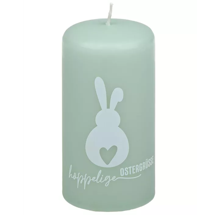 Stumpenkerze Hoppelige Ostern