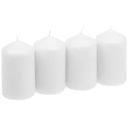 Stumpenkerzen 4er Riegel