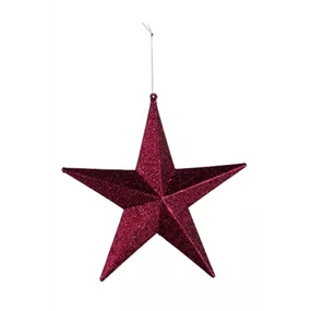 Kunststoffstern zum Hängen