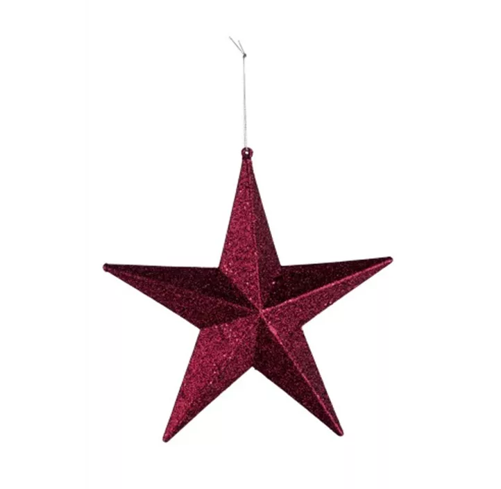 Kunststoffstern zum Hängen