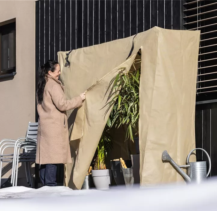 Winter-Vlieshaube Easy Up XXL