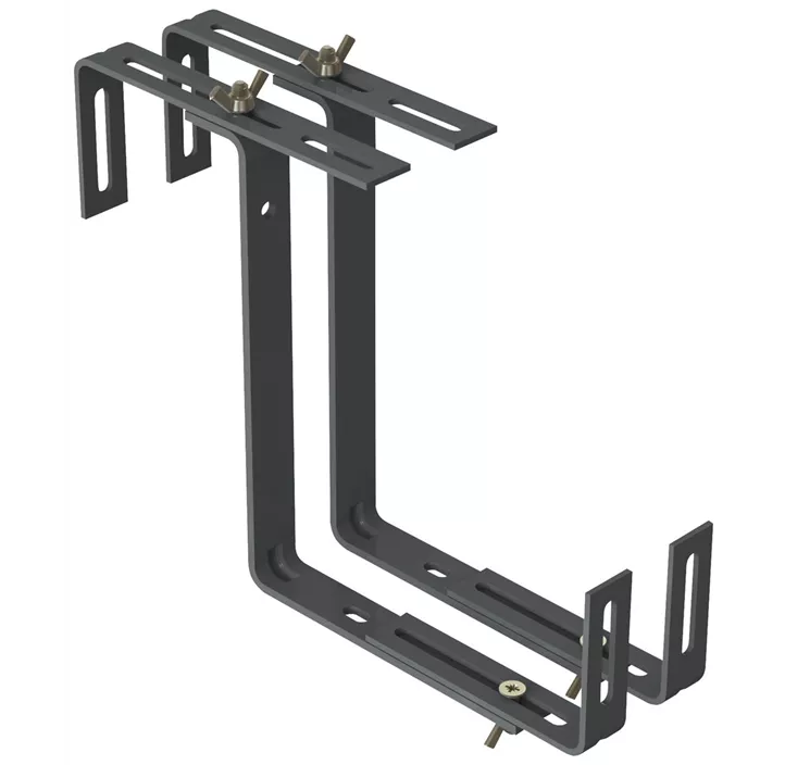 Blumenkastenhalter aus Bandeisen Typ D