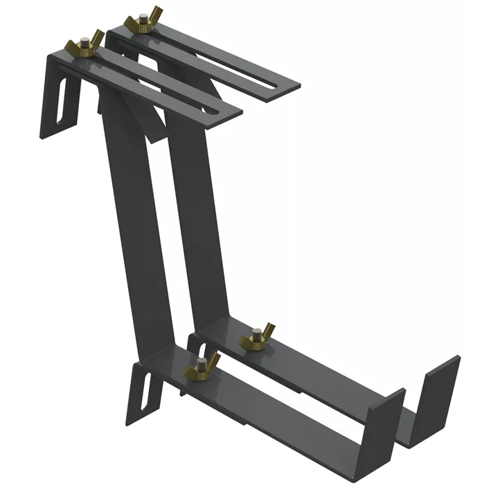 Blumenkastenhalter aus Bandeisen Typ E