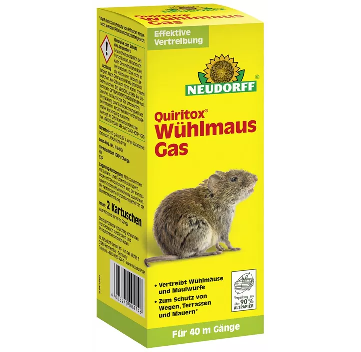 Wühlmausgas 2 Kartuschen (Neud.)