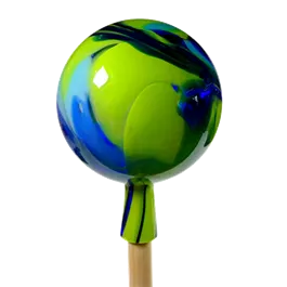 Gartenkugel Earth für Holzstab