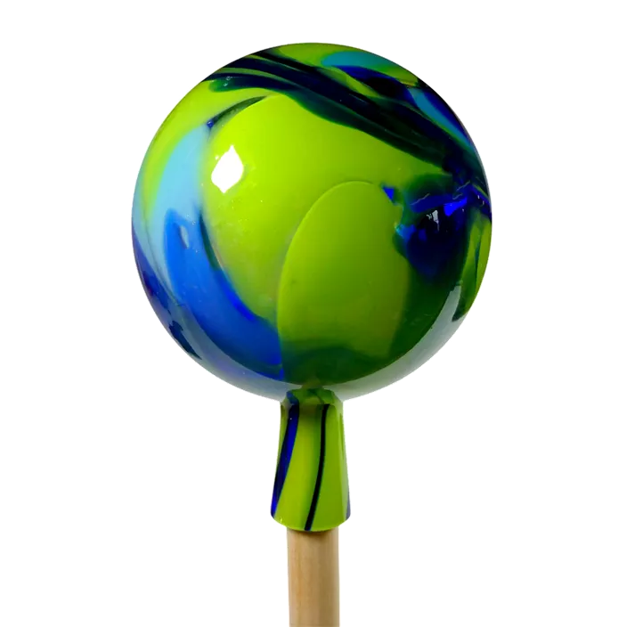 Gartenkugel Earth für Holzstab