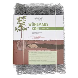 Wühlmauskorb aus Drahtgeflecht