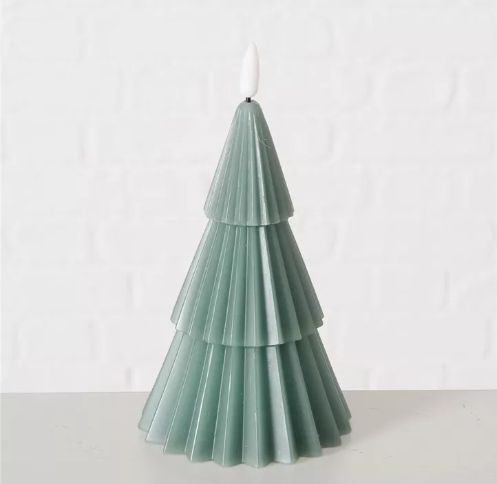 LED-Kerze Tannenbaum, 3sort.